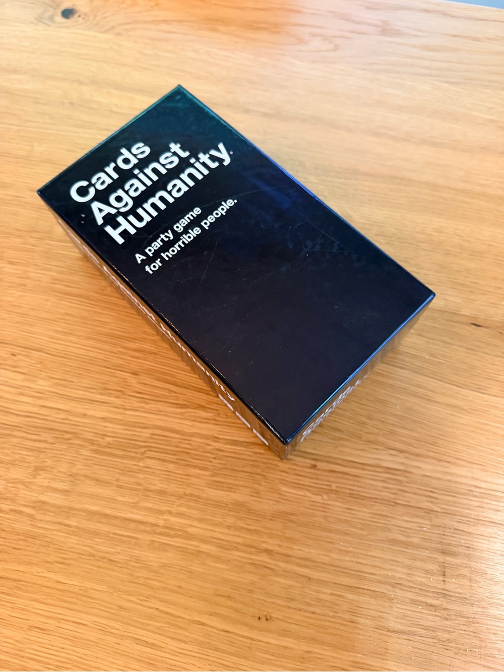 cards against humanity Party Card Game - fully intact and like new